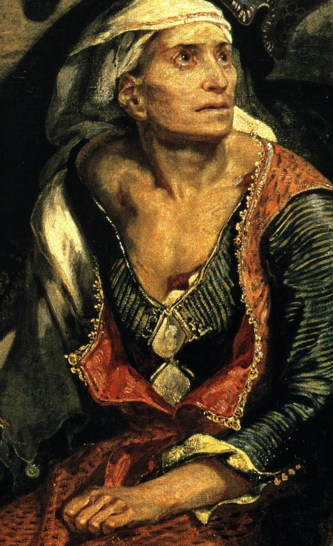 Delacroix Chios Alte Frau